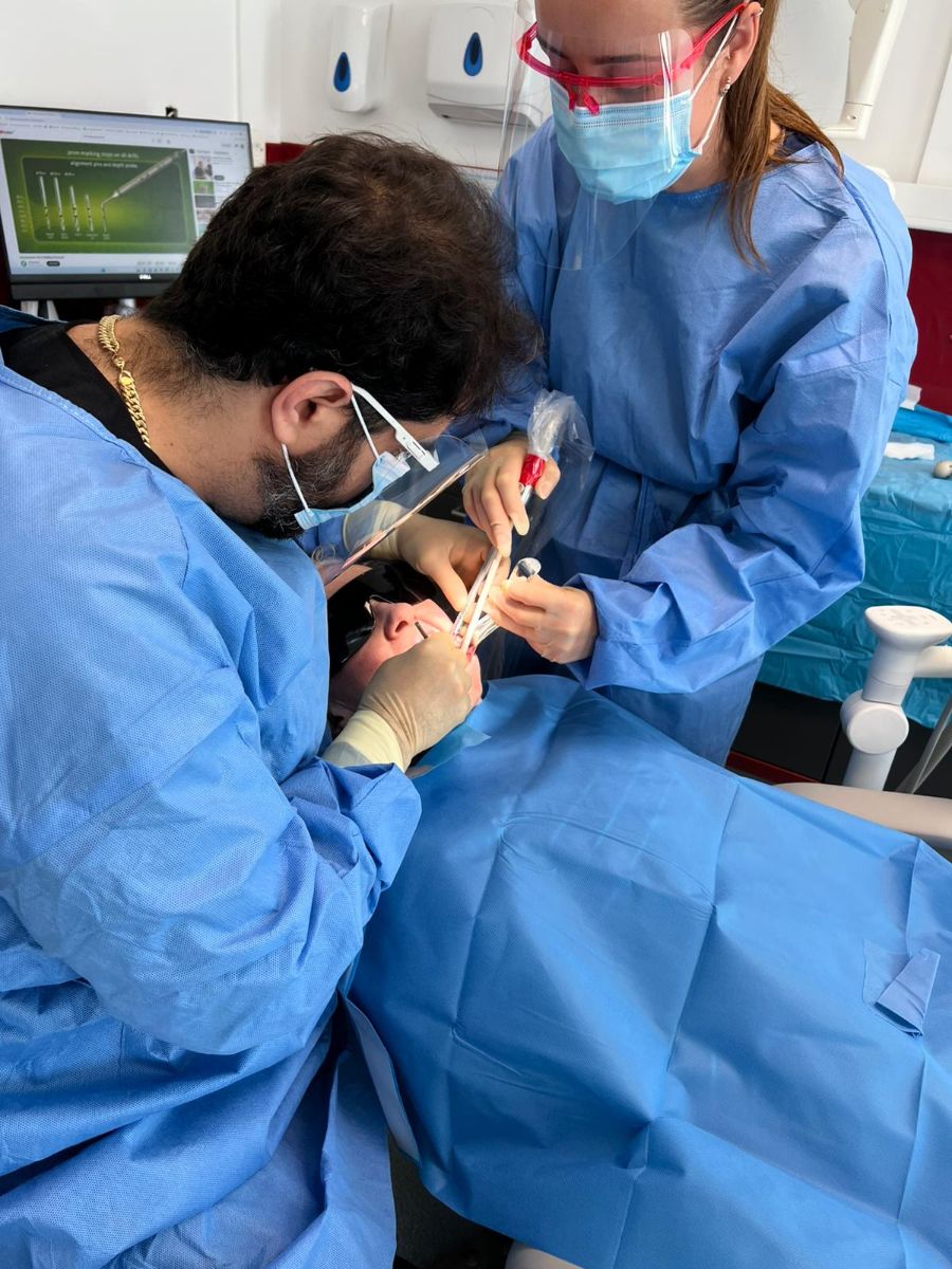 Dental implant case 2, stage 3 of 3